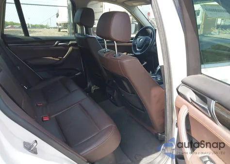 2017 BMW X3 xDrive28I из США, поврежденный, VIN 5UXWX9C51H0T05633